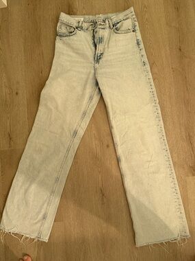 Zara TRF Wide Leg Jeans - size 8
